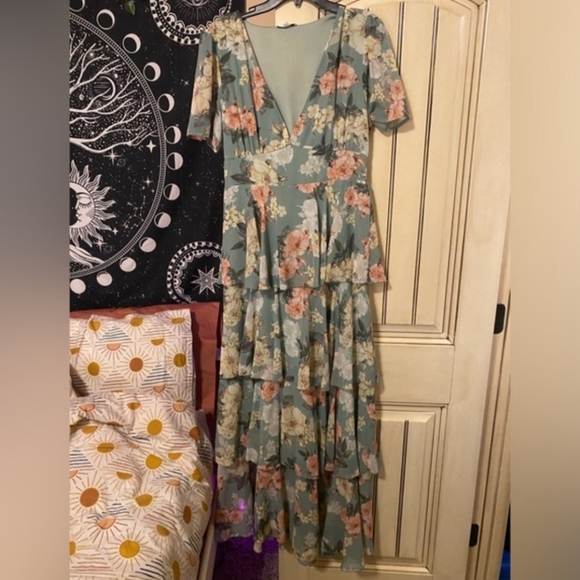 Baltic Born Montaigne Ruffle Maxi Dress - Picture 4 of 4